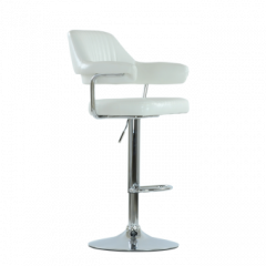 Барный стул Barneo N-152 Cherokee белая в Приобье - priobie.mebel24.online | фото