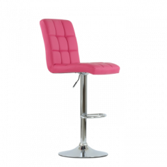 Барный стул Barneo N-48 Kruger розовая (фуксия) в Приобье - priobie.mebel24.online | фото
