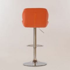 Барный стул Barneo N-85 Diamond оранжевый в Приобье - priobie.mebel24.online | фото 3
