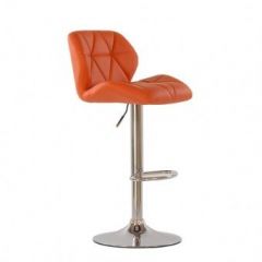 Барный стул Barneo N-85 Diamond оранжевый в Приобье - priobie.mebel24.online | фото 1