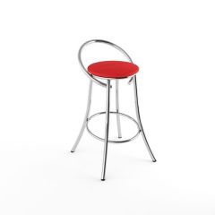 Барный стул Фуриант красный матовый-803м в Приобье - priobie.mebel24.online | фото 1