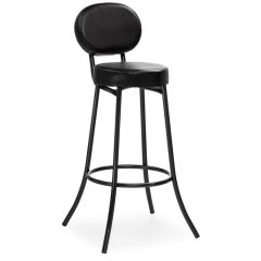 Барный стул Satearant черный полимер / темный мусс в Приобье - priobie.mebel24.online | фото
