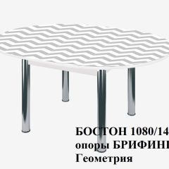 БОСТОН Стол круглый раздвижной 1080/1420 опоры Брифинг в Приобье - priobie.mebel24.online | фото