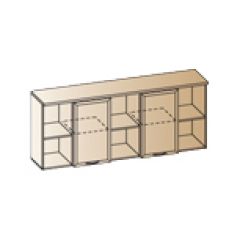 Детская Карина композиция 7 (Гикори Джексон светлый) в Приобье - priobie.mebel24.online | фото 5