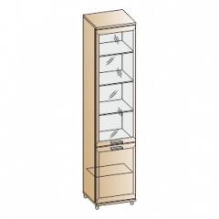 Детская Мелисса композиция 4 (Гикори Джексон светлый) в Приобье - priobie.mebel24.online | фото 8
