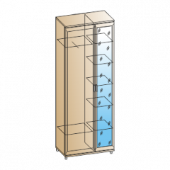 Детская Мелисса композиция 9 (Гикори Джексон светлый) в Приобье - priobie.mebel24.online | фото 3