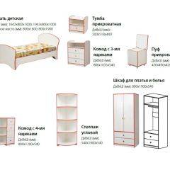 Набор мебели для детской Юниор-10 (с кроватью 800*1600) ЛДСП в Приобье - priobie.mebel24.online | фото 2