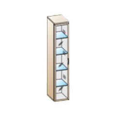 Гостиная Карина Композиция 14 (Снежный ясень) в Приобье - priobie.mebel24.online | фото 4