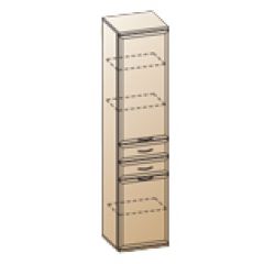 Гостиная Карина Композиция 14 (Снежный ясень) в Приобье - priobie.mebel24.online | фото 9