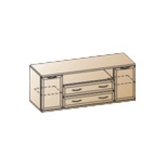 Гостиная Карина Композиция 4 (Акация Молдау) в Приобье - priobie.mebel24.online | фото 5