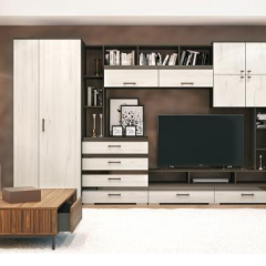 Стенка Коста ЛДСП в Приобье - priobie.mebel24.online | фото 2