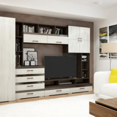 Стенка Коста ЛДСП в Приобье - priobie.mebel24.online | фото 4