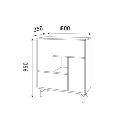 Гостиная Лабиринт (Модульная) в Приобье - priobie.mebel24.online | фото 7