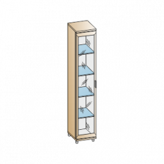 Гостиная Мелисса Композиция 10 (Ясень Асахи) в Приобье - priobie.mebel24.online | фото 3