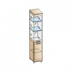 Гостиная Мелисса Композиция 5 (Акация Молдау) в Приобье - priobie.mebel24.online | фото 6