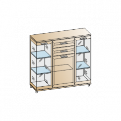Гостиная Мелисса Композиция 7 (Ясень Асахи) в Приобье - priobie.mebel24.online | фото 9