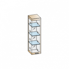 Гостиная Мелисса Композиция 8 (Акация Молдау) в Приобье - priobie.mebel24.online | фото 8