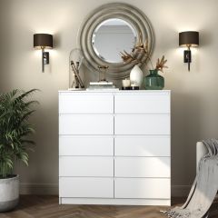 МОРИ Гостиная модульная (белый) в Приобье - priobie.mebel24.online | фото 6