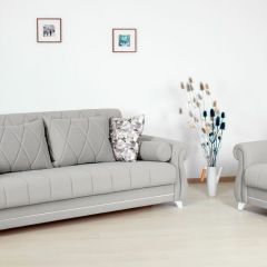 Комплект Роуз ТД 414 диван-кровать + кресло + комплект подушек в Приобье - priobie.mebel24.online | фото 1