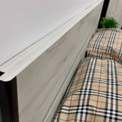 КРАФТ Спальный гарнитур (модульный) белый/венге в Приобье - priobie.mebel24.online | фото 4