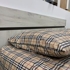 КРАФТ Спальный гарнитур (модульный) белый/венге в Приобье - priobie.mebel24.online | фото 3