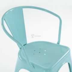 Кресло Barneo N-239 Tolix (RAL6027 бирюзовый) в Приобье - priobie.mebel24.online | фото 4