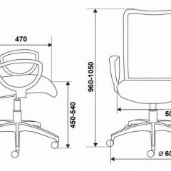 Кресло Бюрократ CH-599AXSN/TW-11 чёрный в Приобье - priobie.mebel24.online | фото 3