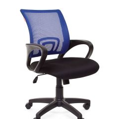 Кресло для оператора CHAIRMAN 696 black (ткань TW-11/сетка TW-05) в Приобье - priobie.mebel24.online | фото