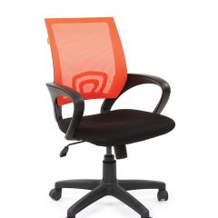 Кресло для оператора CHAIRMAN 696 black (ткань TW-11/сетка TW-66) в Приобье - priobie.mebel24.online | фото