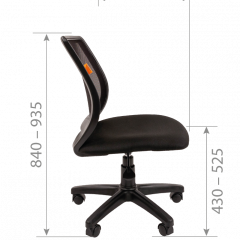 Кресло для оператора CHAIRMAN 699 Б/Л (ткань стандарт/сетка TW-04) в Приобье - priobie.mebel24.online | фото 7