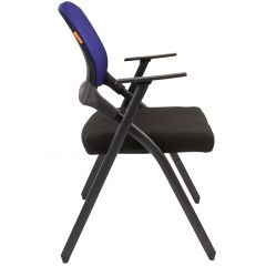 Кресло для посетителей CHAIRMAN NEXX (ткань стандарт черный/сетка DW-61) в Приобье - priobie.mebel24.online | фото 3