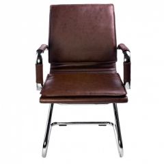 Кресло для посетителя Бюрократ CH-993-Low-V/Brown коричневый в Приобье - priobie.mebel24.online | фото 4