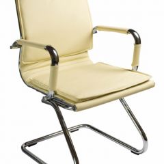 Кресло для посетителя Бюрократ CH-993-Low-V/Ivory слоновая кость в Приобье - priobie.mebel24.online | фото