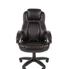 Кресло для руководителя  CHAIRMAN 432 (Экокожа черная) в Приобье - priobie.mebel24.online | фото 2