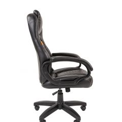Кресло для руководителя  CHAIRMAN 432 (Экокожа черная) в Приобье - priobie.mebel24.online | фото 3