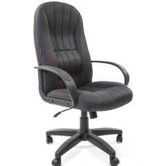 Кресло для руководителя  CHAIRMAN 685 TW (ткань TW 12 серая) в Приобье - priobie.mebel24.online | фото 1
