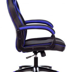 Кресло игровое Бюрократ VIKING 2 AERO BLUE черный/синий в Приобье - priobie.mebel24.online | фото 3