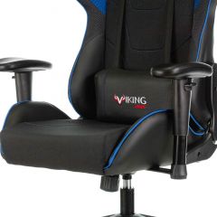 Кресло игровое Бюрократ VIKING 4 AERO BLUE черный/синий в Приобье - priobie.mebel24.online | фото 5