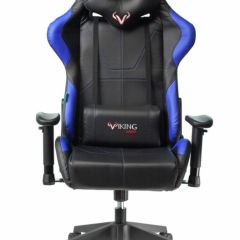 Кресло игровое Бюрократ VIKING 5 AERO BLUE черный/синий в Приобье - priobie.mebel24.online | фото 3