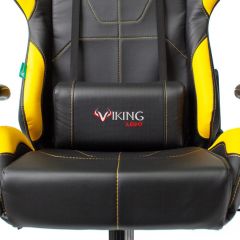 Кресло игровое Бюрократ VIKING 5 AERO YELLOW черный/желтый в Приобье - priobie.mebel24.online | фото 7