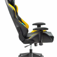 Кресло игровое Бюрократ VIKING 5 AERO YELLOW черный/желтый в Приобье - priobie.mebel24.online | фото 2