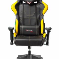 Кресло игровое Бюрократ VIKING 5 AERO YELLOW черный/желтый в Приобье - priobie.mebel24.online | фото 3