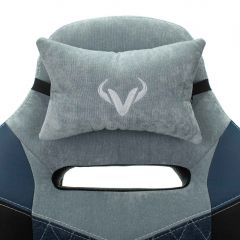 Кресло игровое Бюрократ VIKING 6 KNIGHT BL FABRIC синий в Приобье - priobie.mebel24.online | фото 7