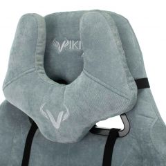 Кресло игровое Бюрократ VIKING KNIGHT LT28 FABRIC серо-голубой в Приобье - priobie.mebel24.online | фото 5