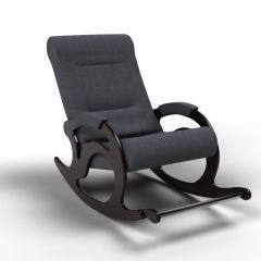 Кресло-качалка Тироль 12-Т-ГР (тканьвенге) ГРАФИТ в Приобье - priobie.mebel24.online | фото