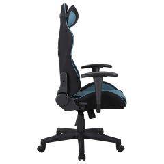 Кресло компьютерное BRABIX "GT Racer GM-100" (черное/голубое) 531818 в Приобье - priobie.mebel24.online | фото 3