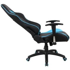 Кресло компьютерное BRABIX "GT Master GM-110" (черное/голубое) 531928 в Приобье - priobie.mebel24.online | фото 5
