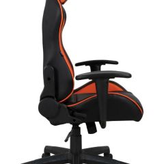 Кресло компьютерное BRABIX "GT Racer GM-100" (черное/оранжевое) 531925 в Приобье - priobie.mebel24.online | фото 3
