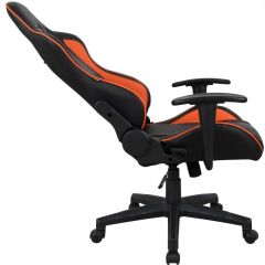 Кресло компьютерное BRABIX "GT Racer GM-100" (черное/оранжевое) 531925 в Приобье - priobie.mebel24.online | фото 4