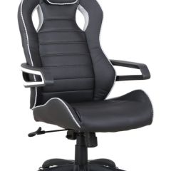 Кресло компьютерное BRABIX "Techno Pro GM-003" (черное/серое, вставки серые) 531814 в Приобье - priobie.mebel24.online | фото